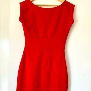 Simple Red Dress